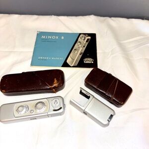 Vintage Minox B Vintage Spy Camera with Manual